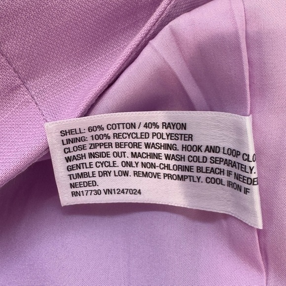 Future Collective Jenee Naylor Lilac Maxi Skirt with Slit (Sz 14) - Picture 10 of 10